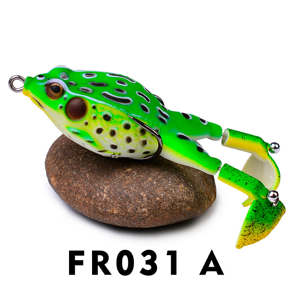 Soft Frog Fishing Lures With Rotating Legs