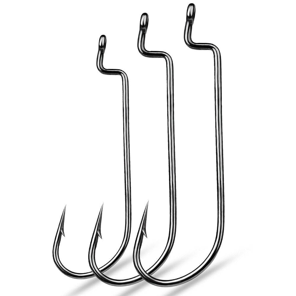 Offset Shank narrow Gap Worm 2X-Strong Hook 10pk