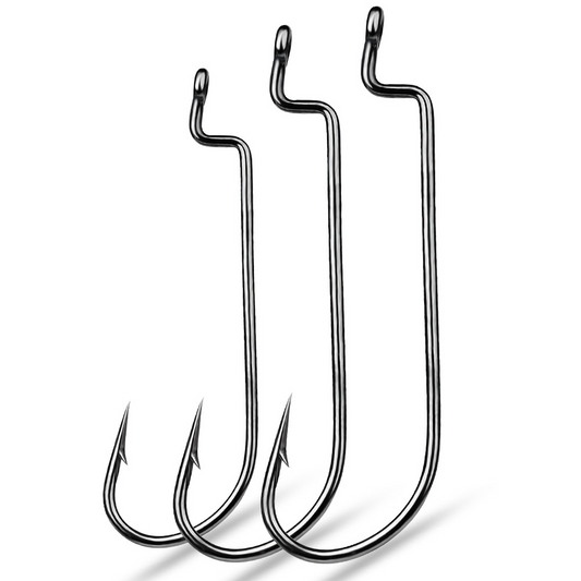 Offset Shank narrow Gap Worm 2X-Strong Hook 10pk