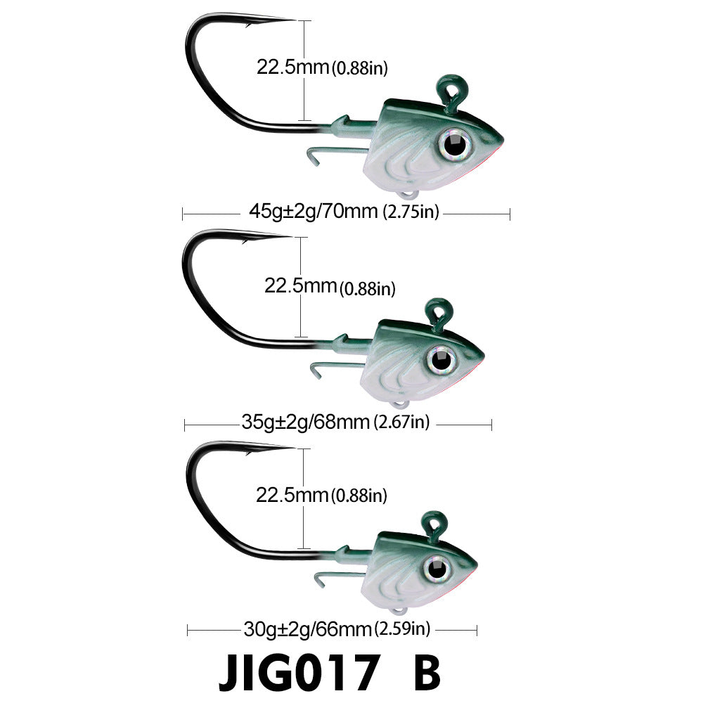 Heavy-duty Swimbait Jig Heads