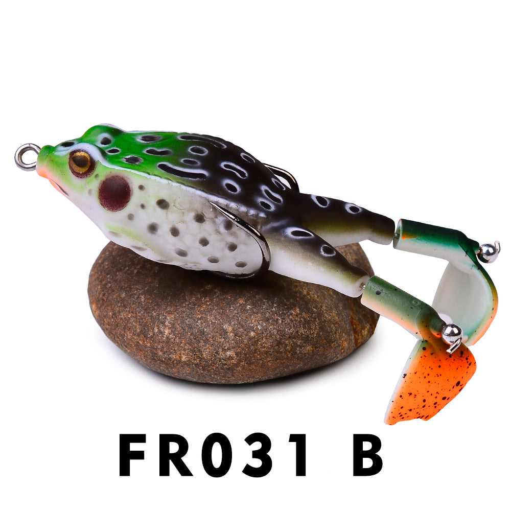 Soft Frog Fishing Lures With Rotating Legs