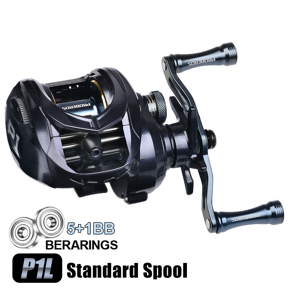 Black Baitcasting Reel 8kg Drag