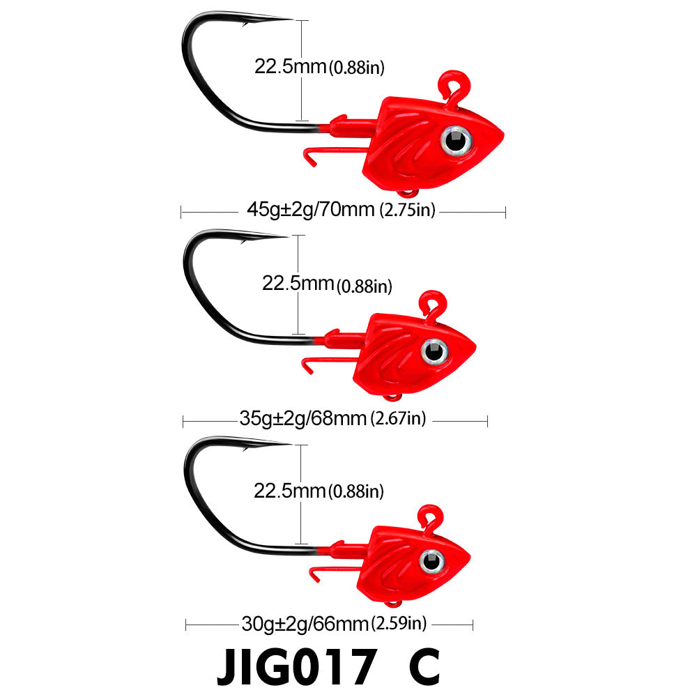 Heavy-duty Swimbait Jig Heads