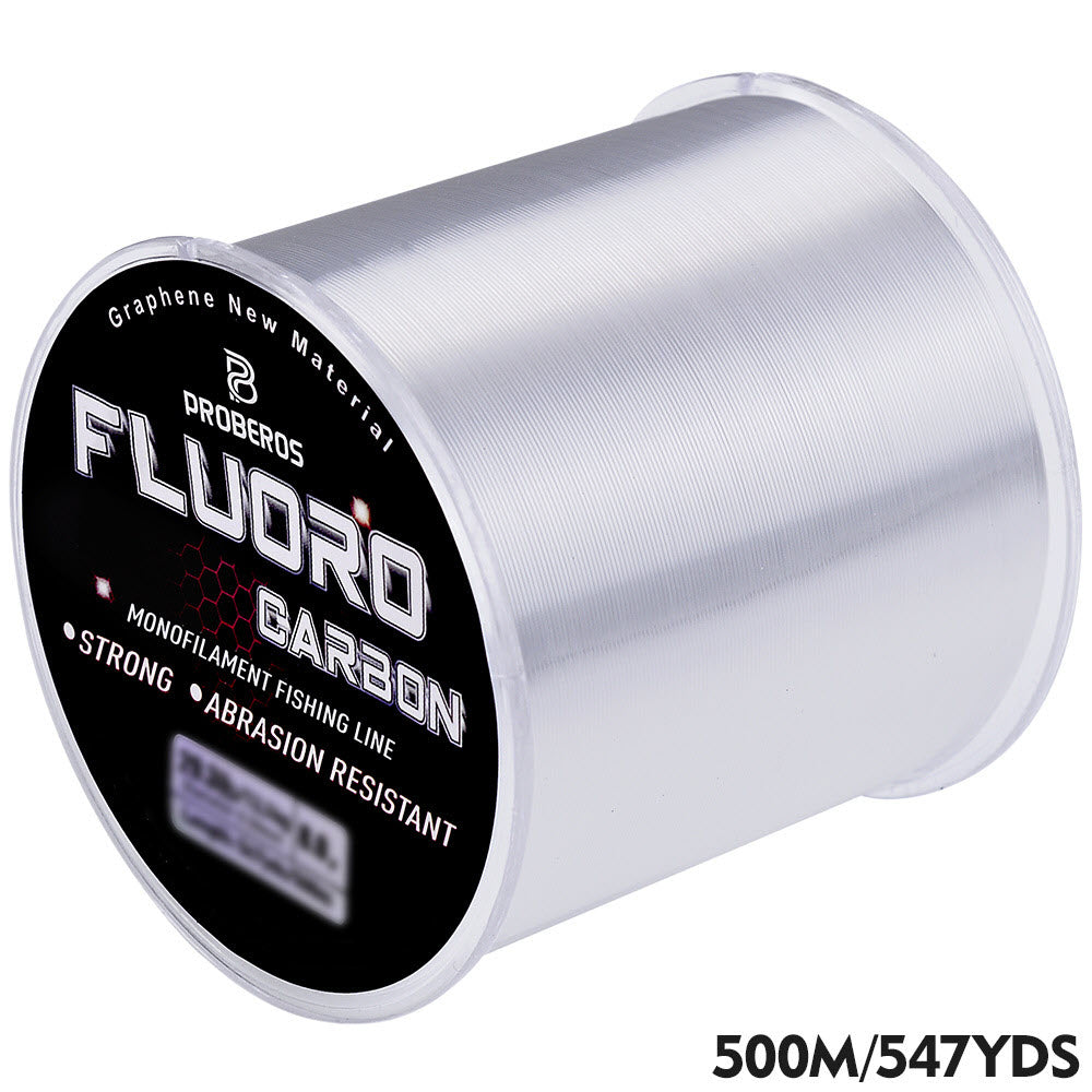 Fluoro Carbon Fishing Line 109yds-547yds Anti Curl Angling Line