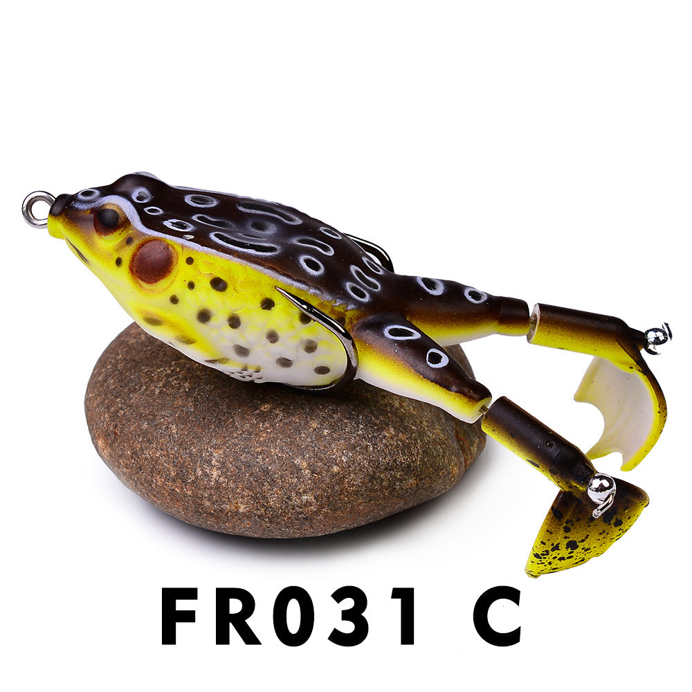 Soft Frog Fishing Lures With Rotating Legs