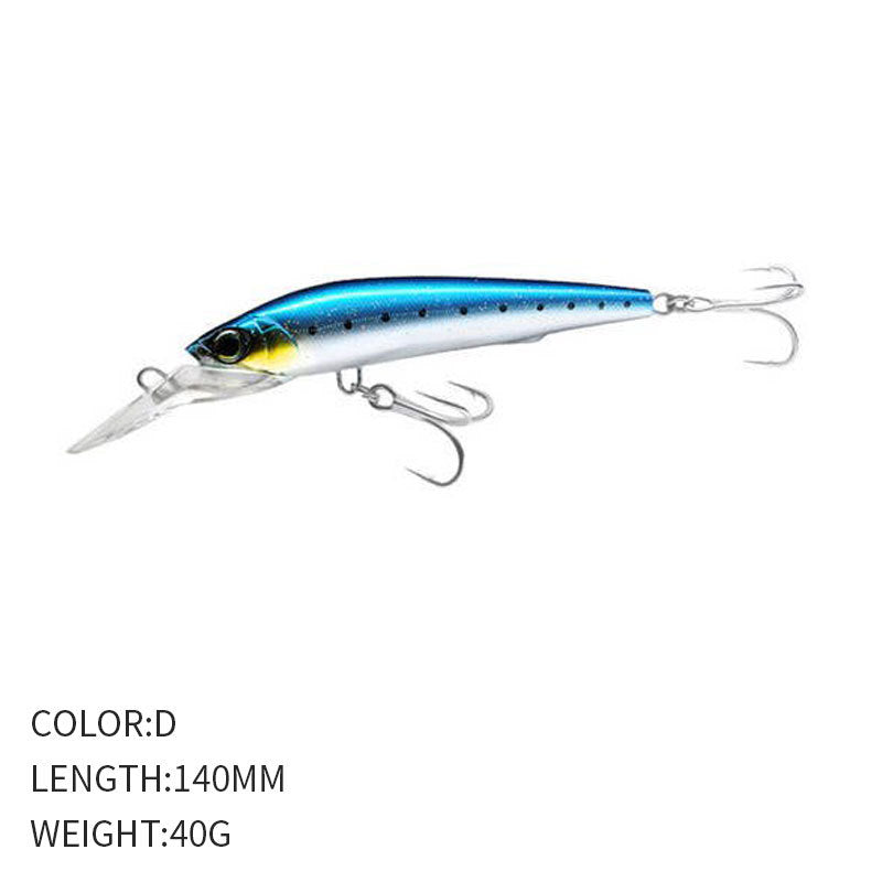 Saltwater Trolling  Jerkbait (5 1/2"  1 3/8oz)