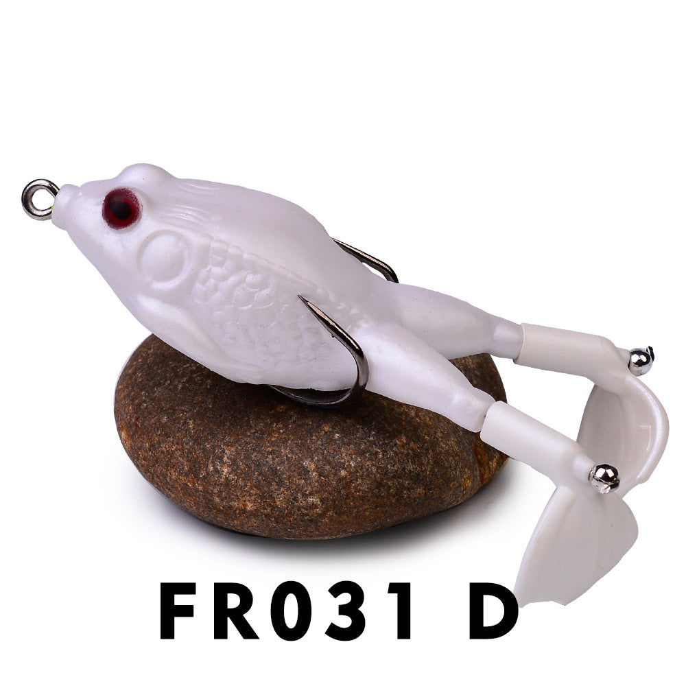 Soft Frog Fishing Lures With Rotating Legs