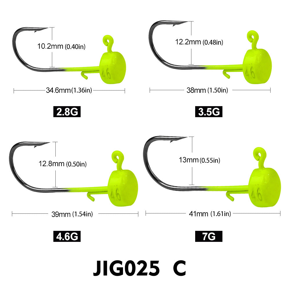 Finesse Ned Rig Jig Head 10pk