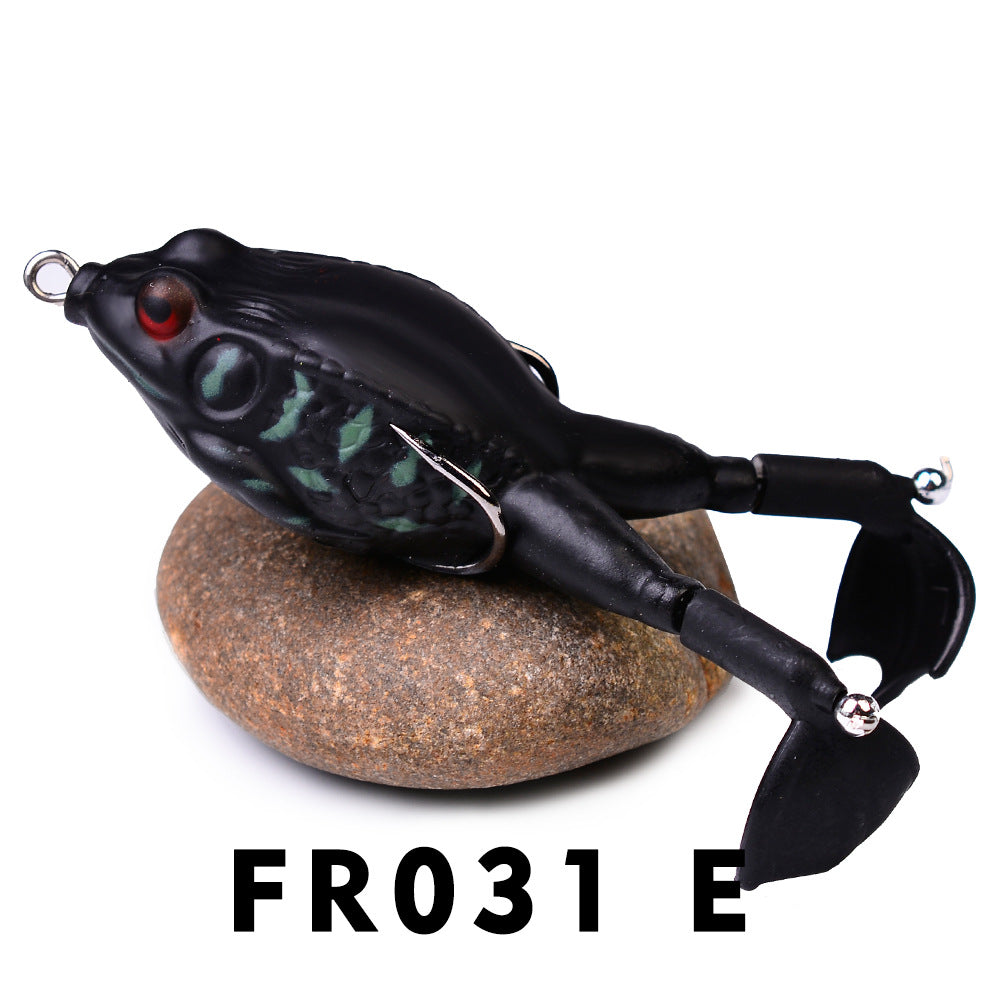 Soft Frog Fishing Lures With Rotating Legs