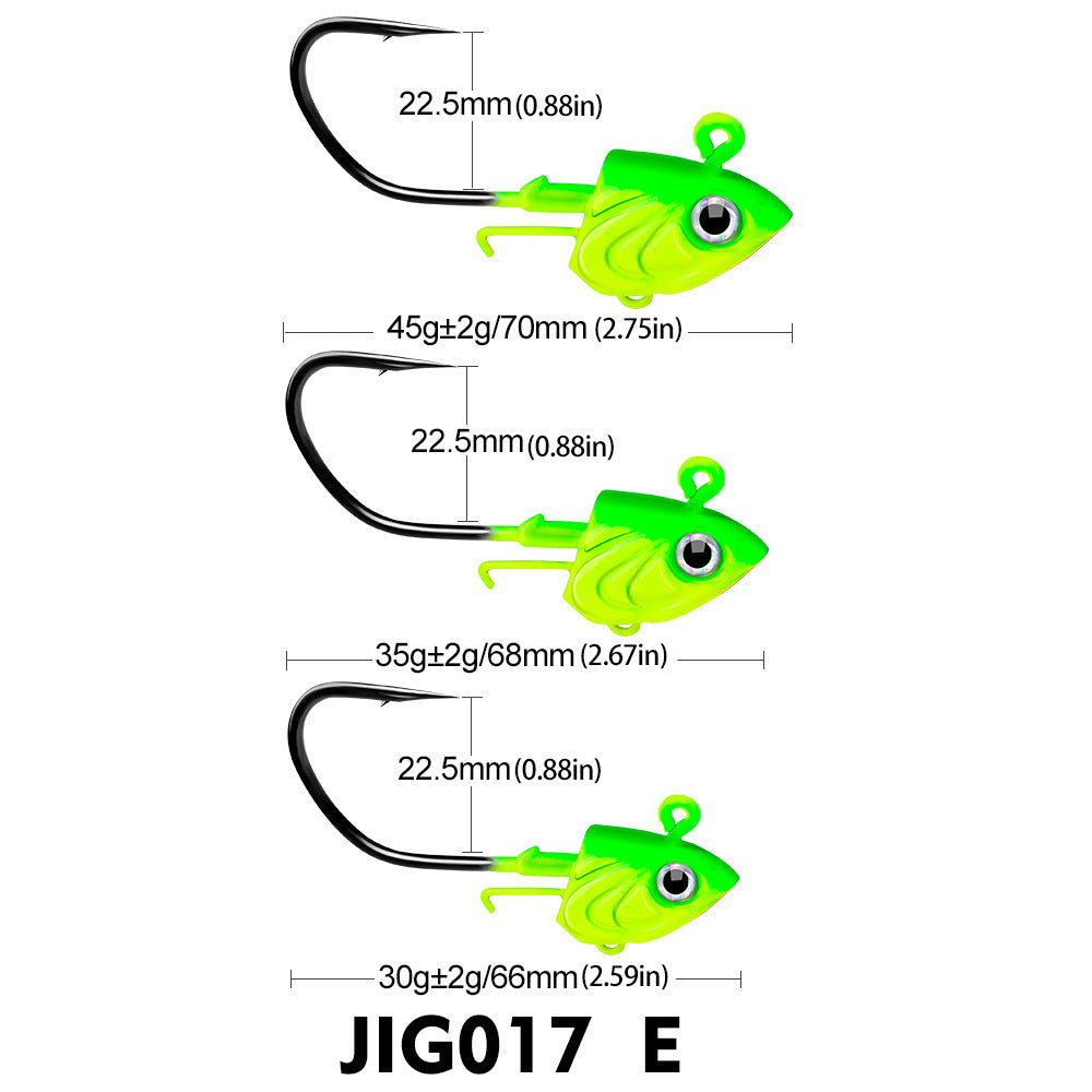 Heavy-duty Swimbait Jig Heads