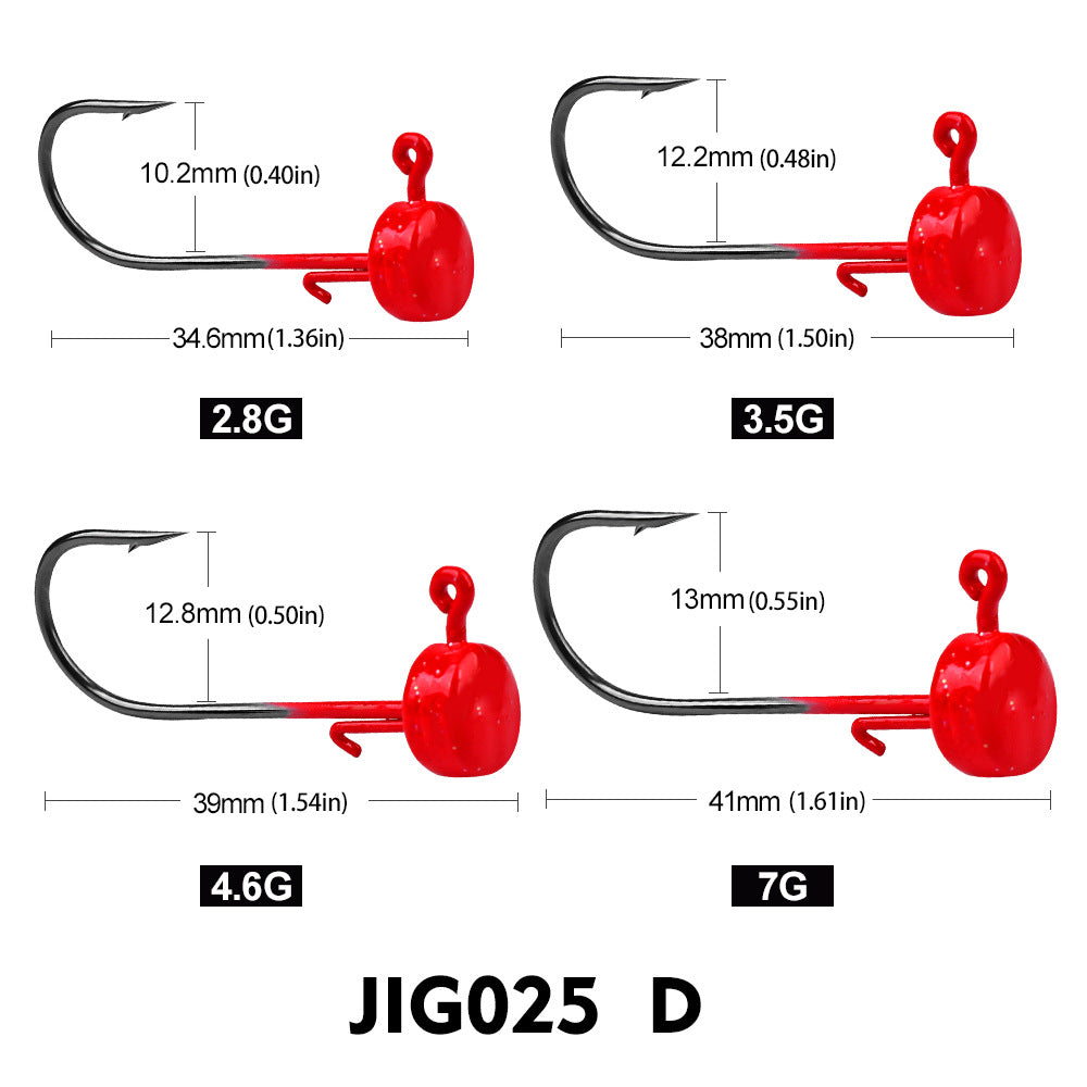 Finesse Ned Rig Jig Head 10pk