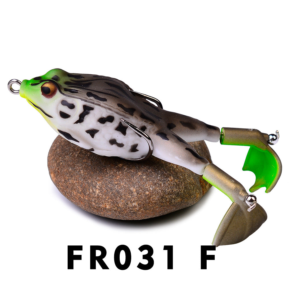 Soft Frog Fishing Lures With Rotating Legs