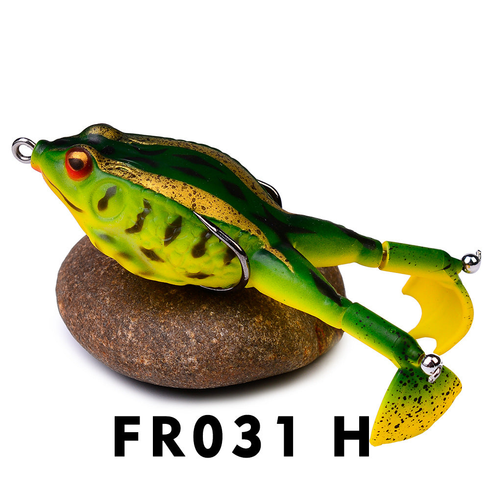 Soft Frog Fishing Lures With Rotating Legs