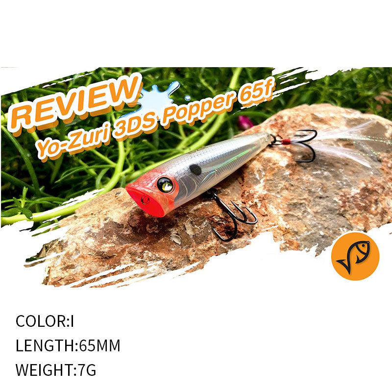 Topwater popper (3/8 oz - 2 9/16 inch)