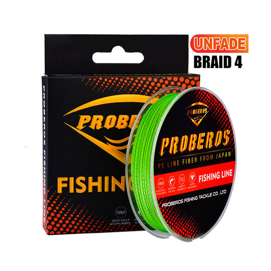 4 PE Braided 5 Color 109yds Fishing Line