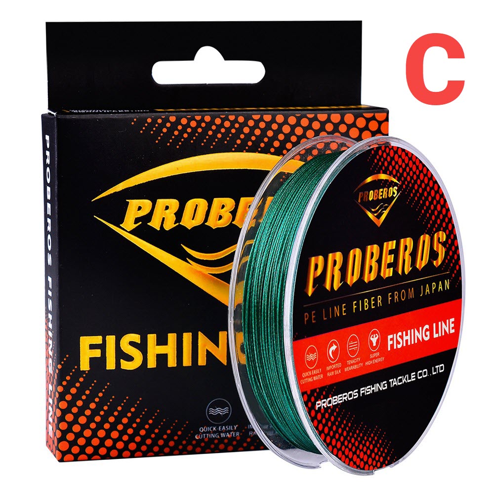 4 PE Braided 5 Color 109yds Fishing Line